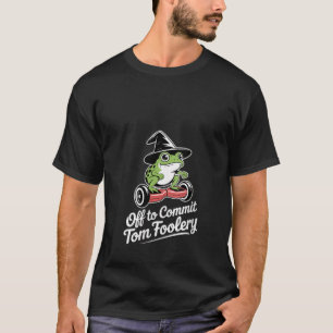 T-shirt Femmes Partent Pour Commettre Des Sottises Grenoui