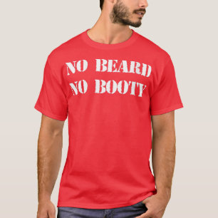 T-shirt Femmes Pas de barbe Pas de butin VNeck