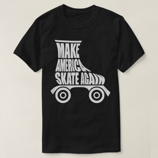 T-shirt Femmes Patiner de nouveau Roller patinage mignonne (Design devant)