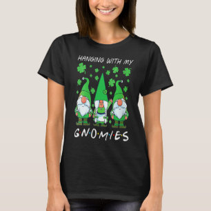 T-shirt FEMMES Pénétrant Avec Des Gnomies Gnome St Patrick