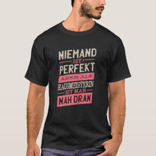 T-shirt Femmes Personne n'est parfait mais comme gardien e