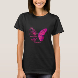 T-shirt Femmes Philippiens 4 13 Verset de la Bible chrétie