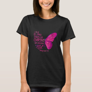 T-shirt Femmes Philippiens 4 13 Verset de la Bible chrétie