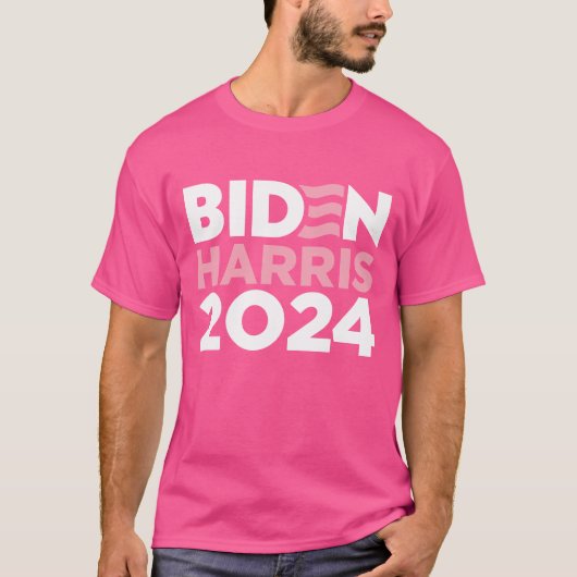 T-shirt Femmes Pour Biden Harris 2024 (Devant)