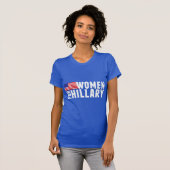 T-shirt Femmes pour Hillary (Devant entier)