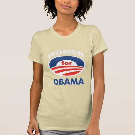 T-shirt Femmes pour Obama (Devant)