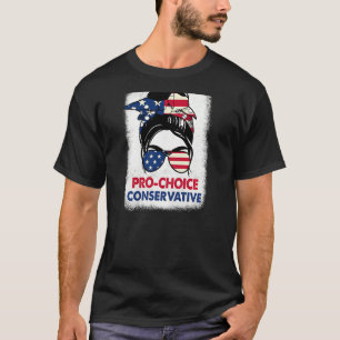 T-shirt Femmes Pro Choice Conservatrice Feminis Reproductr