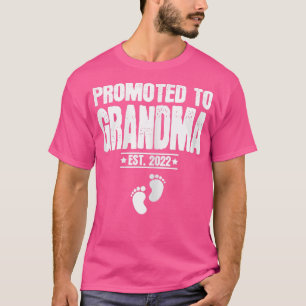T-shirt Femmes promues à Grand-mère Est 2022 Grossesse Ann