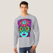 T-SHIRT FEMMES PSICODELIC (Devant entier)