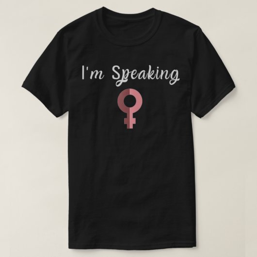 T-shirt Femmes que je parle (Design devant)