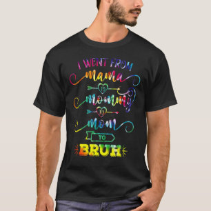 T-shirt Femmes Que Je Suis Allées De Maman À Maman À Maman