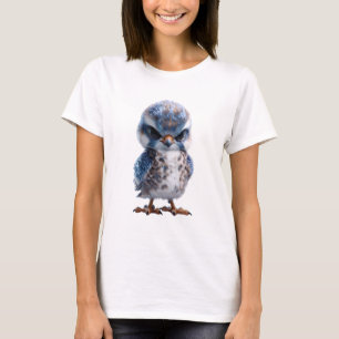 T-shirt Femmes Rapaces Bébé Bleu Féroce