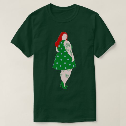 T-shirt Femmes Red Haired (Design devant)