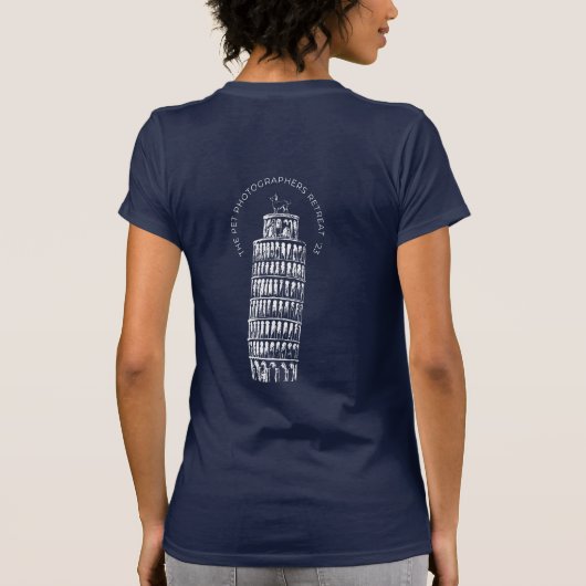 T-shirt Femmes - Retraite toscane 2023 (Dos)