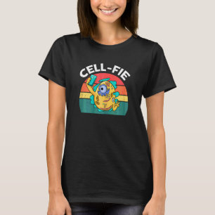 T-shirt Femmes Science Cellfie Microbiologiste Biologie