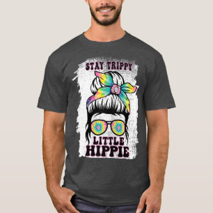 T-shirt Femmes Séjour Trippy Petite Hippie Messy Bun Girl
