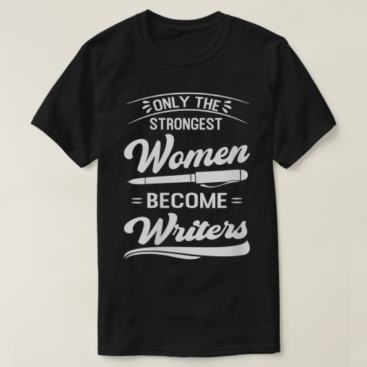 T-shirt Femmes Seules femmes les plus fortes deviennent éc (Design devant)