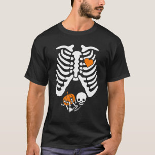 T-shirt Femmes Skeleton S, Faire-part de grossesse Maman H