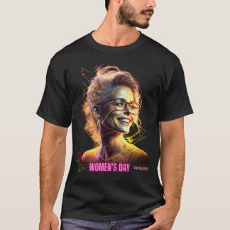 T-shirt Femmes souriantes Célébrer la force et la résilien