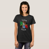 T-shirt Femmes St Kitts Queen Taurus Anniversaire Zodiac A (Devant entier)