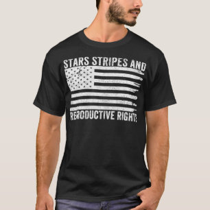 T-shirt Femmes Stars Stripes Droits de reproduction Patrio