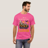 T-shirt Femmes Summerween Squelette Rétro Été Halloween (Devant entier)