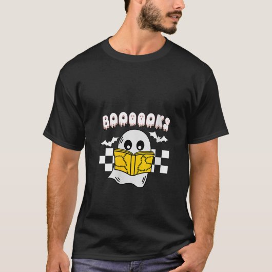 T-shirt Femmes Super Ghost Boooooooooks École Bibliothécai (Devant)