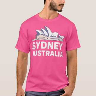 T-shirt Femmes Sydney Australie Opéra Chemise Hommes Femme