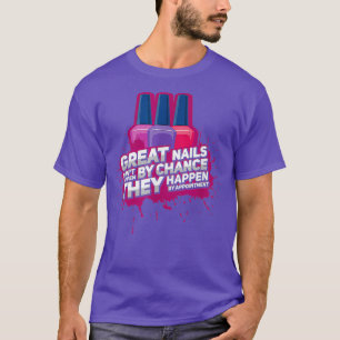 T-shirt Femmes Technicienne de ongles Shirts Ouvriers Chem