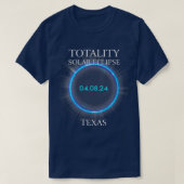 T-shirt Femmes Total Solaire Eclipse 2024 exas 04 (Design devant)