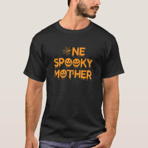 T-shirt Femmes Un Groupe de Mère Effrayant Halloween Corre