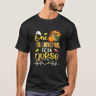 T-shirt Femmes Un Remerciement Icu Infirmière Citrouille S