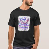 T-shirt Femmes Une Reine Est Née En Décembre High Heel Bir (Devant)