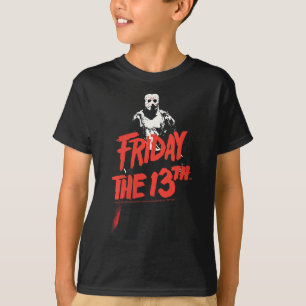 T-shirt Femmes Vendredi Le 13ème Halloween Design Horror C