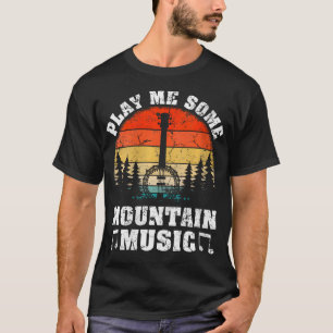 T-shirt Femmes Vintage Me Jouer Quelques Musiques De Monta