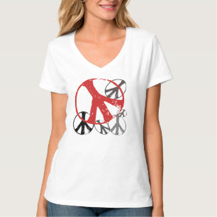T-shirt Femmes vintages de paix