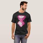 T-shirt Femmes violet Rose look (Devant entier)
