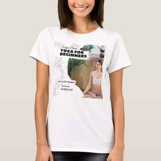 T-shirt Femmes Yoga (Devant)