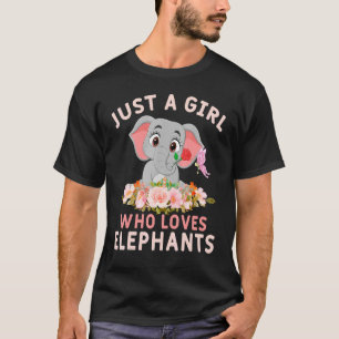 T-shirt Femmes Zookeeper Eléphants Pour Femmes Et Filles