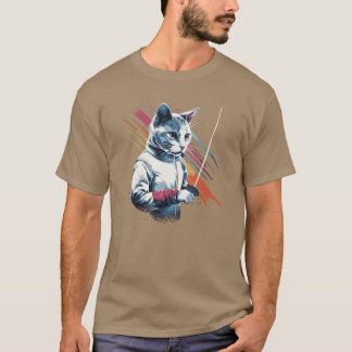T-shirt Fencing Game gamer fencer athletesport fencing gif