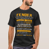 T-shirt FENDER complètement inexplicable (Devant)