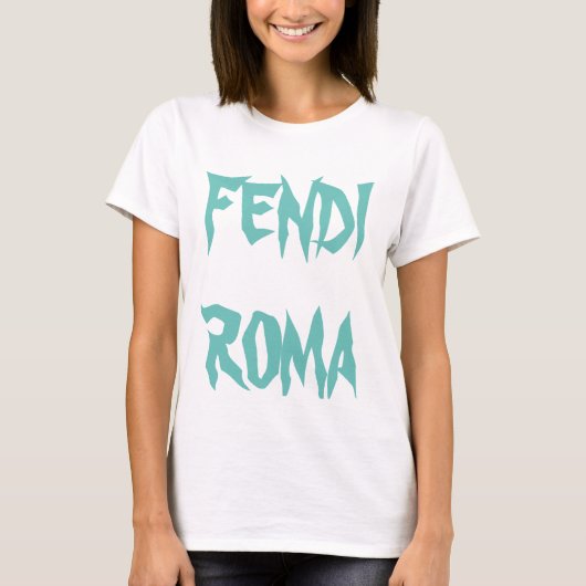 T-shirt fendi roma shirt (Devant)