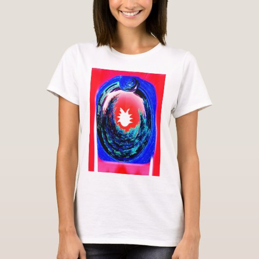 T-shirt Fenêtre à l'heure (Devant)