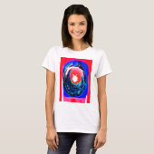 T-shirt Fenêtre à l'heure (Devant entier)