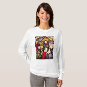 T-shirt Fenêtre dépeignant l'adoration des Magi (Devant entier)