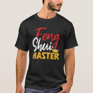 T-shirt Feng Shui Master chinois Géomancie Lucky Prosperit