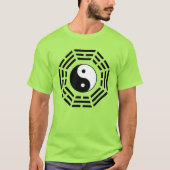 T-shirt Feng Shui noir et blanc (Devant)