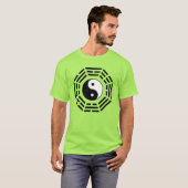 T-shirt Feng Shui noir et blanc (Devant entier)