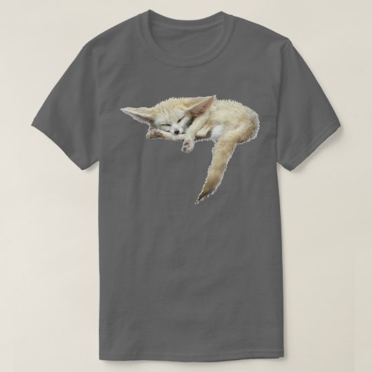 T-shirt Fennec Fo Sleeping Fo 1185 (Design devant)