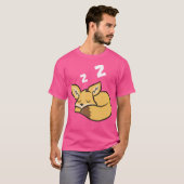 T-shirt Fennec Fox Dormir drôle Fennec Fox Fennec Fox (Devant entier)